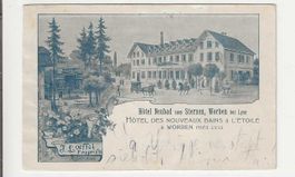 Worben bei Lyss,  Litho, 1909