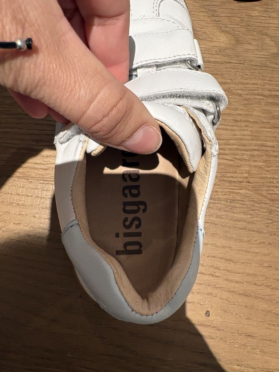 Bisgaard Scarpe da uomo: Sneakers Bisgaard Leder weiss hellblau Grösse 31 gebraucht – Usato da Kloten venduto da car_c6pt 3
