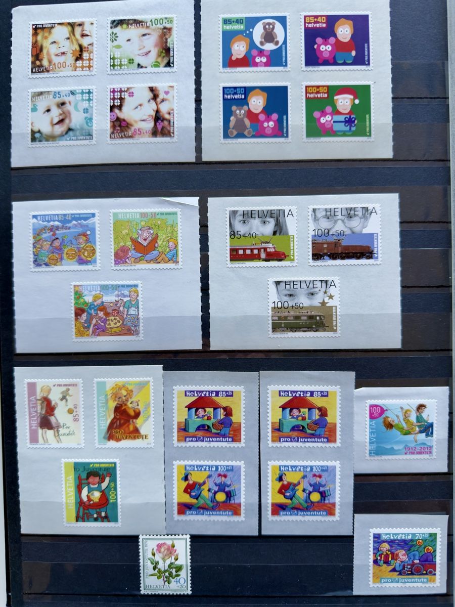 Tutti i francobolli: Pro Juventute Frankatur CHF 100.- postfrisch – Nuovo (secondo la descrizione) da Glattbrugg venduto da Artos67 3