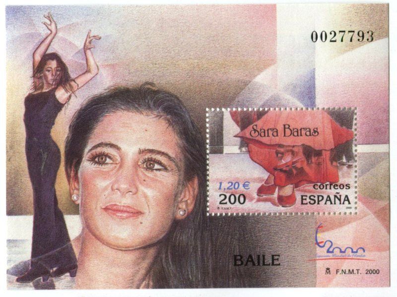 Tous les timbres: Block "Flamenco". Spanien. – Neuf avec emballage d'origine à Basel par Butsch5
