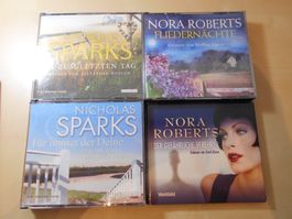 4 Hörbücher / total 21 Cds