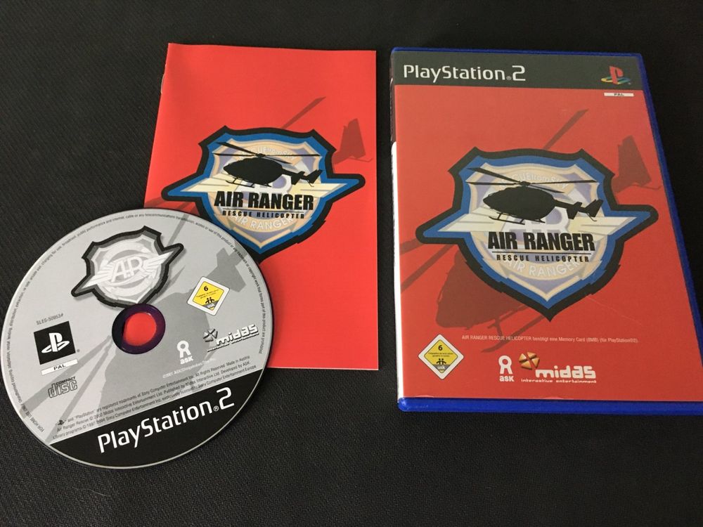 AIR RANGER RESCUE HELICOPTER - PS2 - PlayStation 2 - PAL FR - Complet - Jeux vidéo