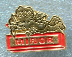 MINOR  Schokolade  rot