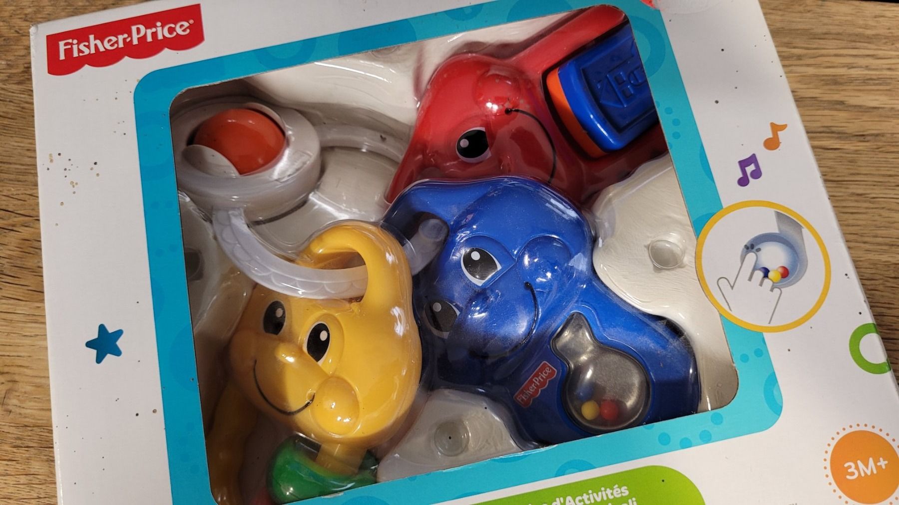 Fisher-Price Spielzeuge: Jouet musical pour tout petit – Neu und originalverpackt aus Saxon von Sebdem