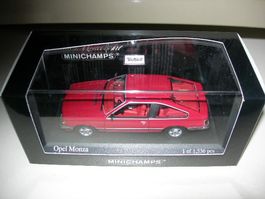 Opel Monza 1980 rot * Minichamps 1:43