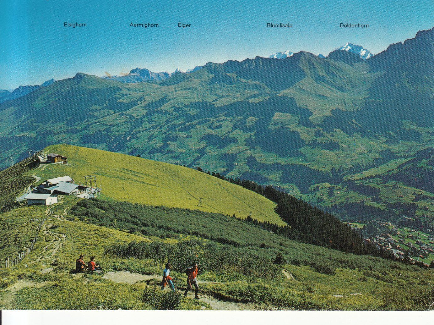 Cartoline postali: Tschentenalp 1988 – Usato da Bürglen TG venduto da StampGraf