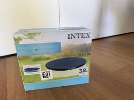 Pool-Abdeckung, rund, 380 cm Durchmesser, neu! 