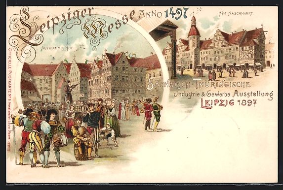 Cancelleria postale: Litho Ganzsache PP9C16 /06: Leipzig, S – Usato da Berlin venduto da bartko-reher