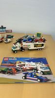 Lego 6335 + 6337 Rennwagen, Tankstelle, Lastwagen