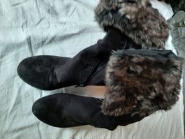 Stiefeletten Stiefel Damenschuhe hohe Schuhe Ausgangsschuhe