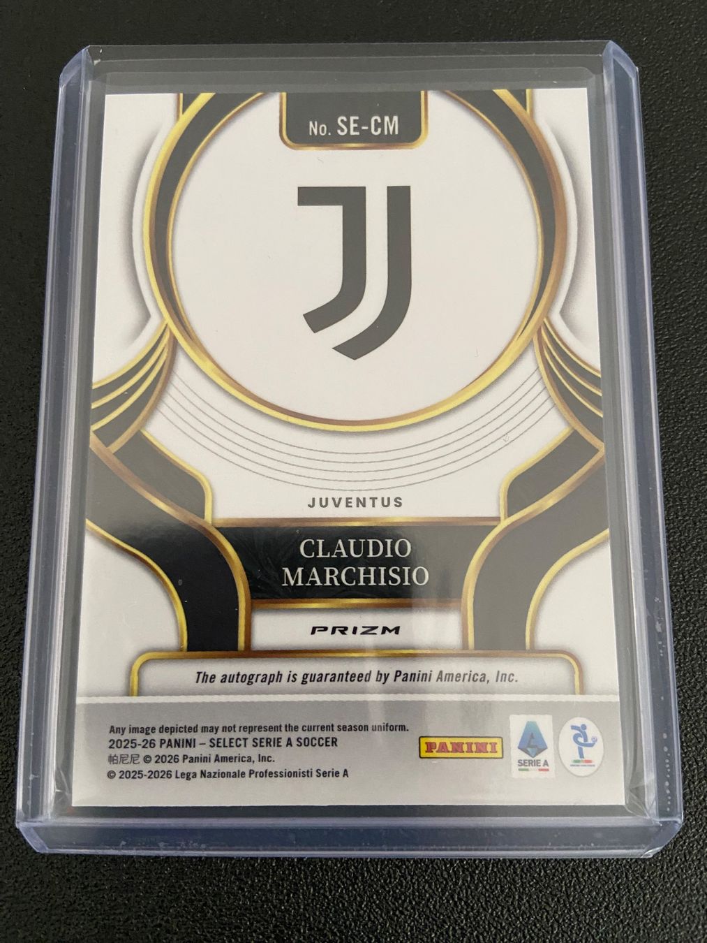 Panini Sammelbilder & Trading cards: Claudio Marchisio Auto Panini Select Serie A 25/26 – Gebraucht aus Dagmersellen von dav_b656 1