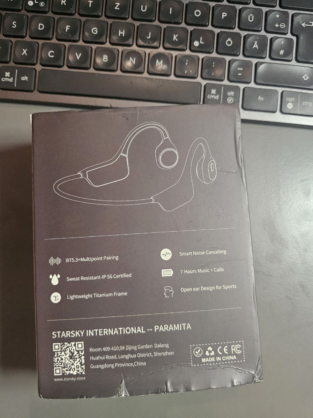 Cuffie: Paramita DG08 Bone Conduction Wireless Headset  – Nuovo (secondo la descrizione) da Stansstad venduto da alp_7hfk 3