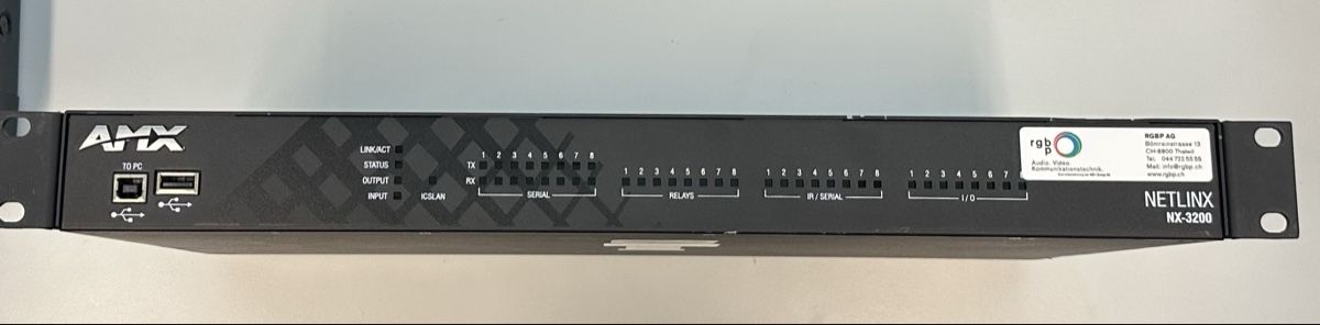 Sistema di controllo: AMX NX-3200 Steuergerät – Difettoso da Zürich venduto da pointedarch