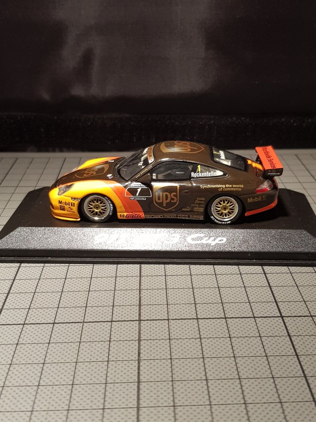 Porsche Modellini d'auto: Porsche 911 GT3 Cup #1 UPS – Nuovo e nell'imballaggio originale da Chézard-St-Martin venduto da AlPat-Collections 7