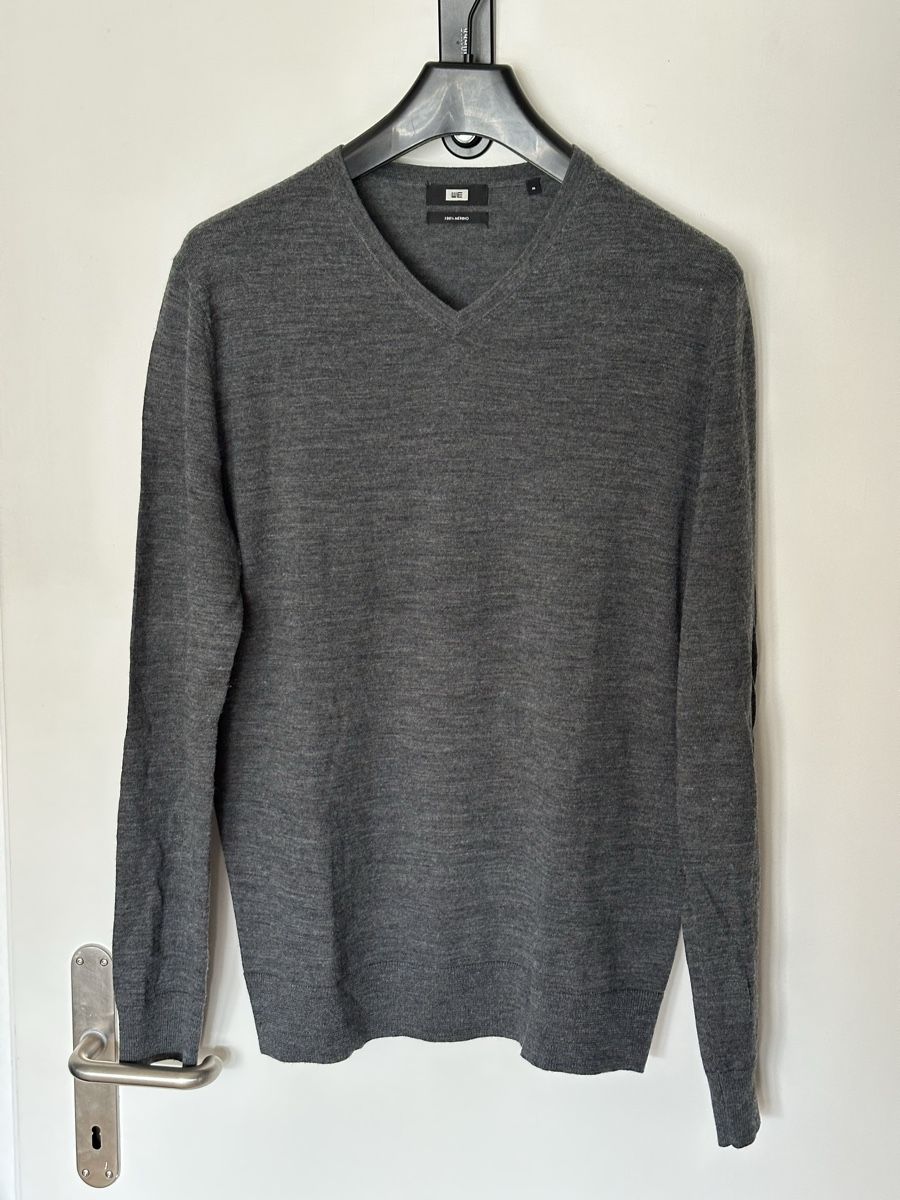 Maglioni & Felpe: Schöner Merino Pulli dunkelblau Grösse M – Usato da Chur venduto da jopazh