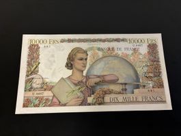 10000 Francs GÉNIE FRANÇAIS FRANCE 1953 F.50.64