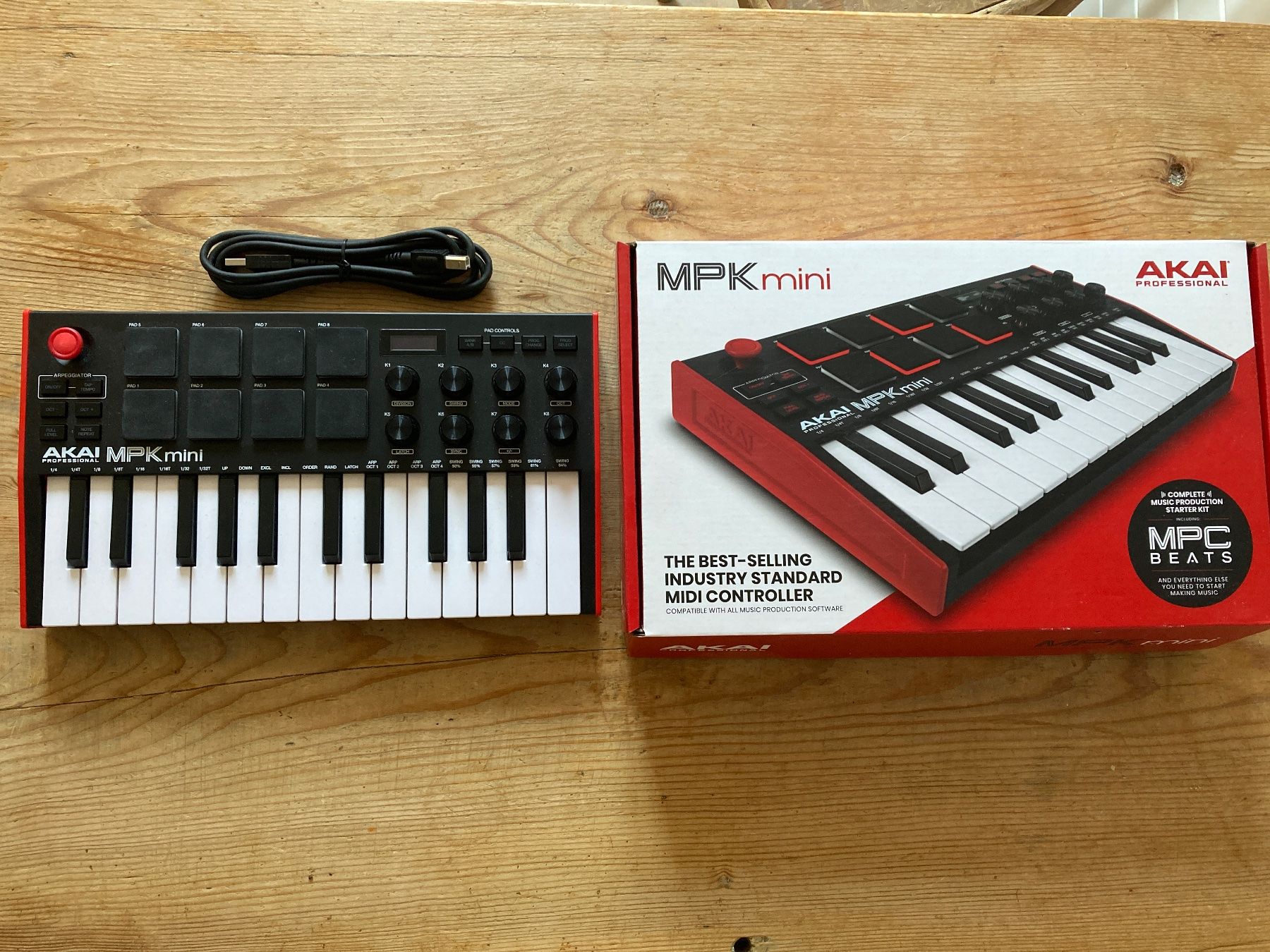 Sistema di controllo: AKAI MPK Mini MK3 - MIDI/USB Keyboard Controller – Usato da St. Gallen venduto da Daperuz 4