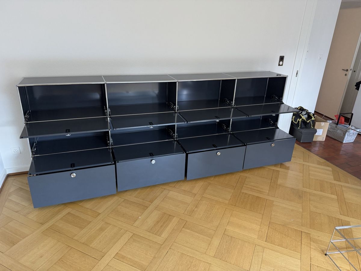 Scaffali: USM 4x3 , Anthrazit, gratis Lieferung und Montage  – Usato da Zürich venduto da Zvijerka 3