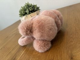 Flauschige Ohrenwärmer mit Ohren