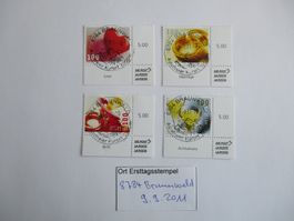 Voll Ort Ersttagsstempel 8784 Braunwald