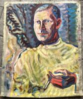 Jaroslav Krushelnic SLAVKO (1916-1973) Männlich Portrait Gem