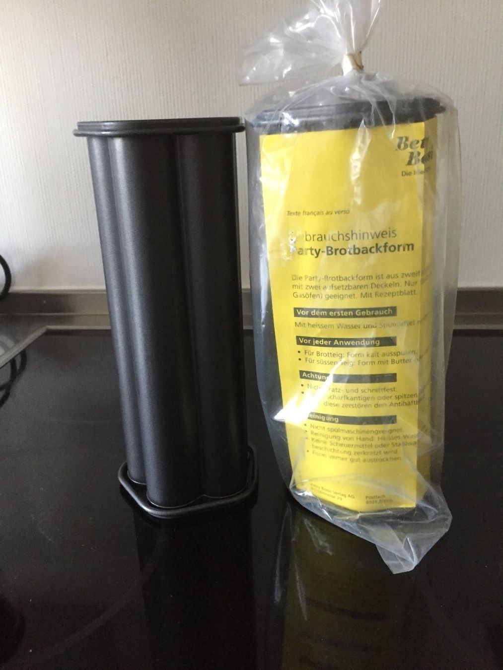 Betty Bossi Backformen: 2 Partybrot Backformen Betty Bossi – Gebraucht aus Winterthur von delfin1314