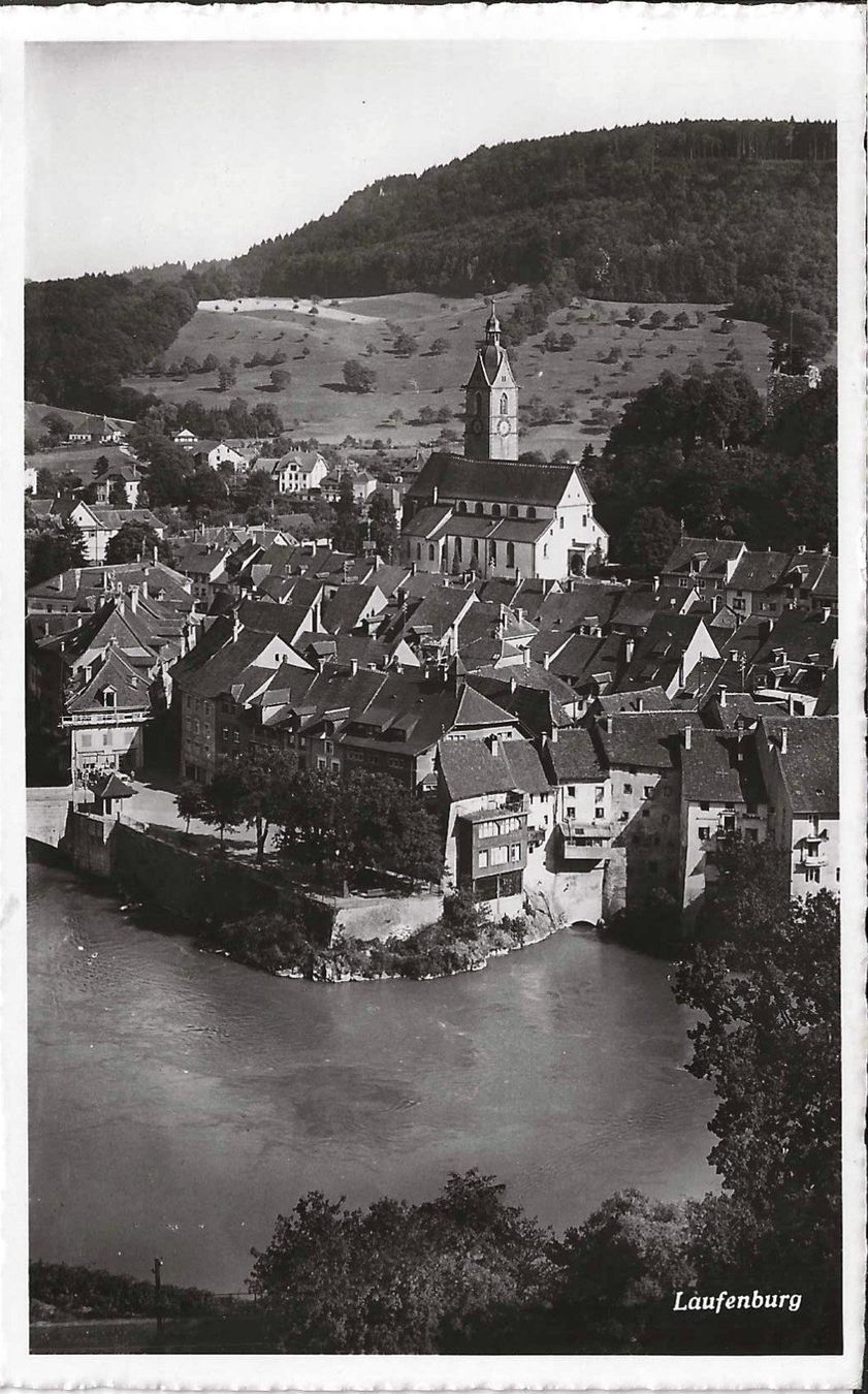 Cartoline postali: Karte Laufenburg 1955 – Usato da Zürich venduto da Philacat11