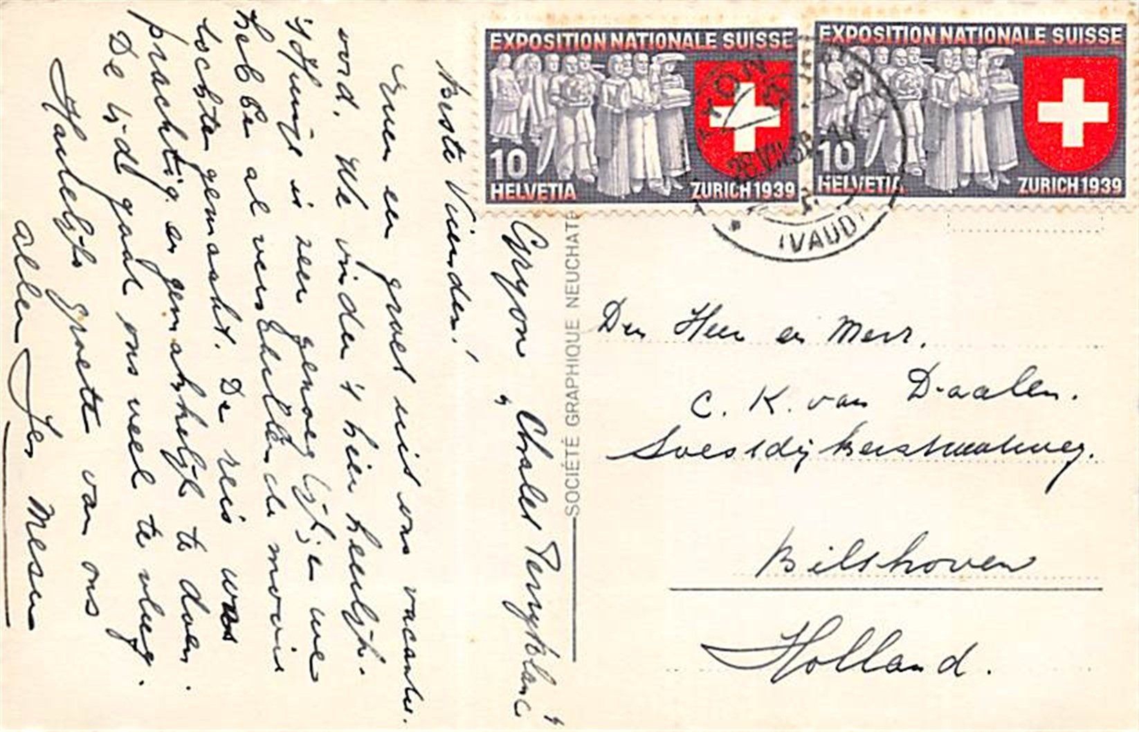 Cartes postales: Villars sur Ollon – D'occasion à Ottikon b.Kemptth. par Neptun1974 1
