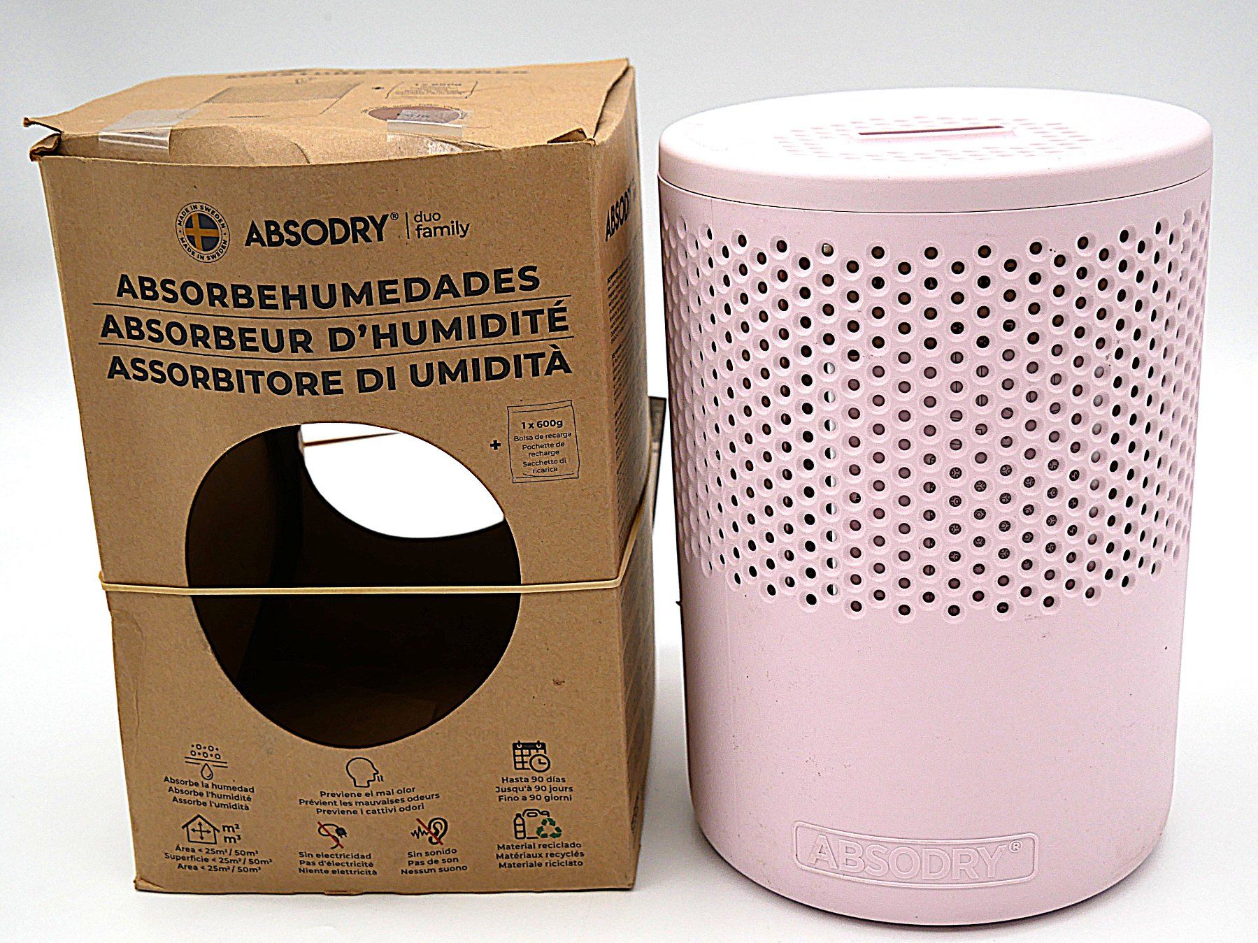 Luftentfeuchter: ABSODRY Raumentfeuchter Pink – Neu (gemäss Beschreibung) aus Winterthur von Restwert_Winterthur