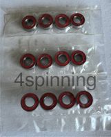 12x Ball Bearings 4x8 x3mm – Type-X – Rubber Shield – NEW
