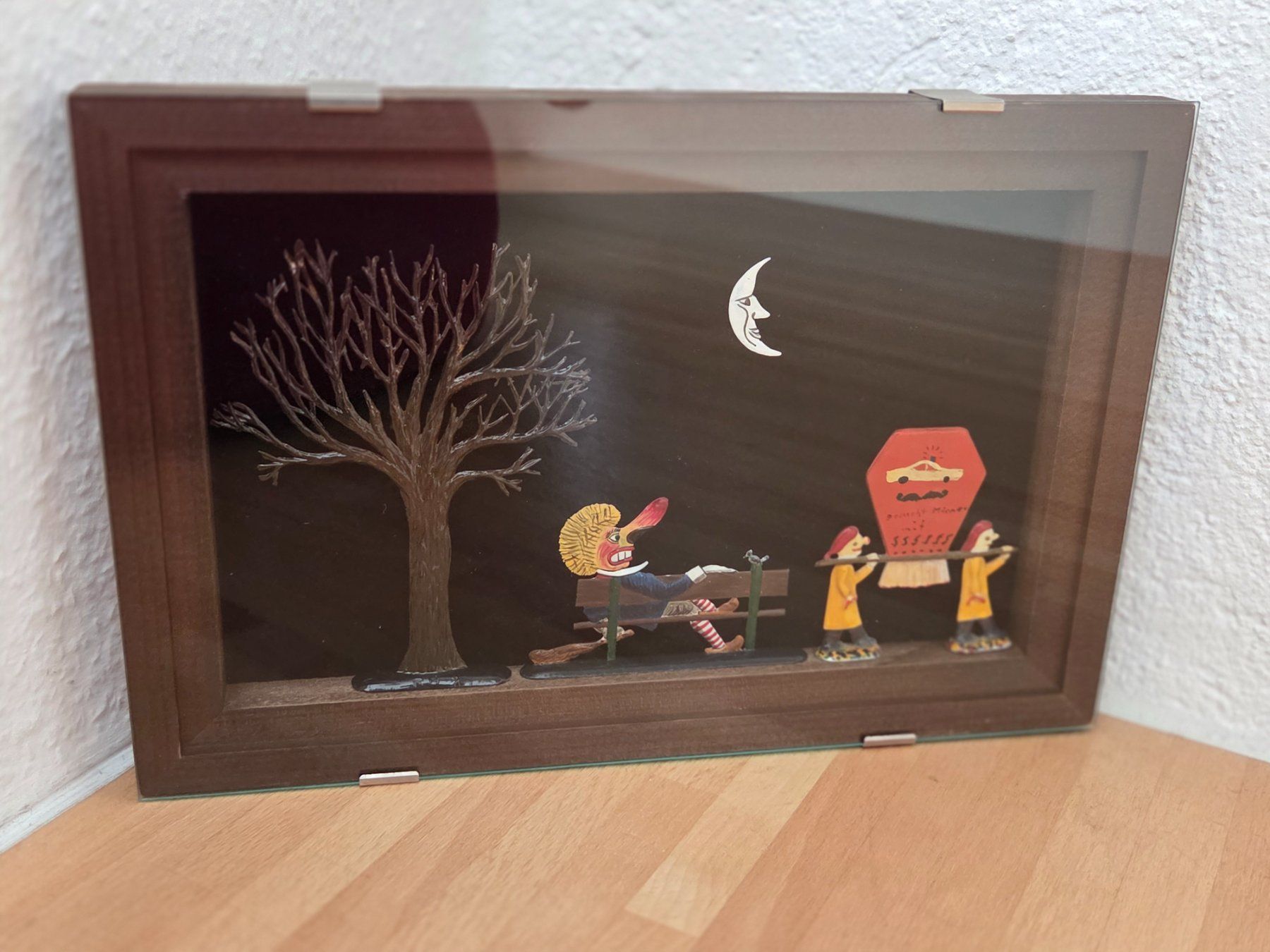 Cornici: Fasnach-Bilderrahmen mit Zinnfiguren – Usato da Pratteln venduto da Faehrimaa4057