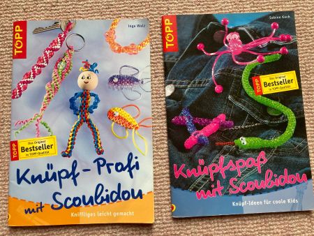 Bastelbücher "Knüpf-Profi Scoubidou" mit vielen tollen Ideen