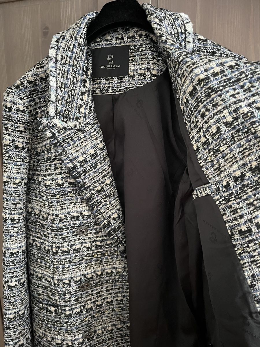 Giacche: Blazer tweed Bruuns Bazaar neuf - taille 40 – Nuovo (secondo la descrizione) da Lausanne venduto da Cupcake.vanille 8