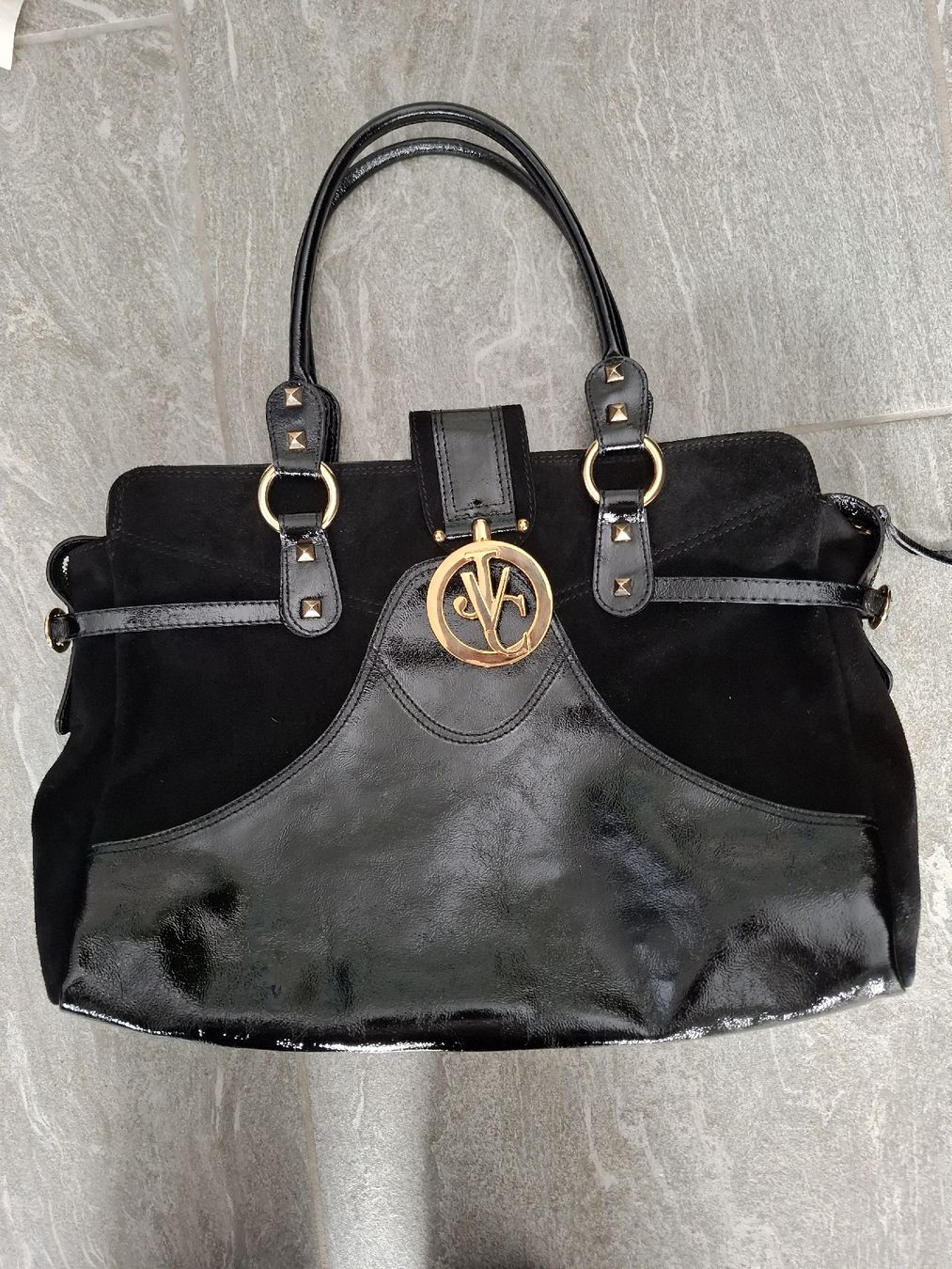 Versace Borse da donna: Leder Versace Tasche schwarz vintage – Nuovo (secondo la descrizione) da Hurden venduto da Quadrille76 6