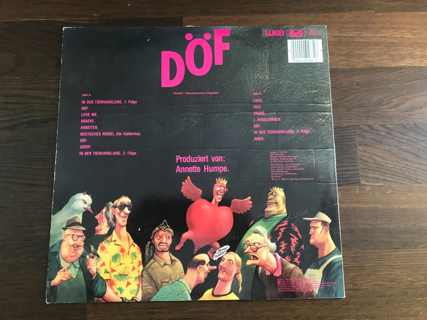 Dischi in vinile: TAUCHEN - PROKOPETZ - DÖF – Usato da Buchs AG venduto da Archie 1