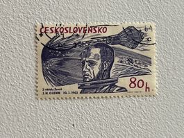 Cosmo und Space Theme Briefmarke