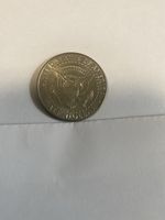 Münze Kennedy Halbdollar 1990 gebraucht