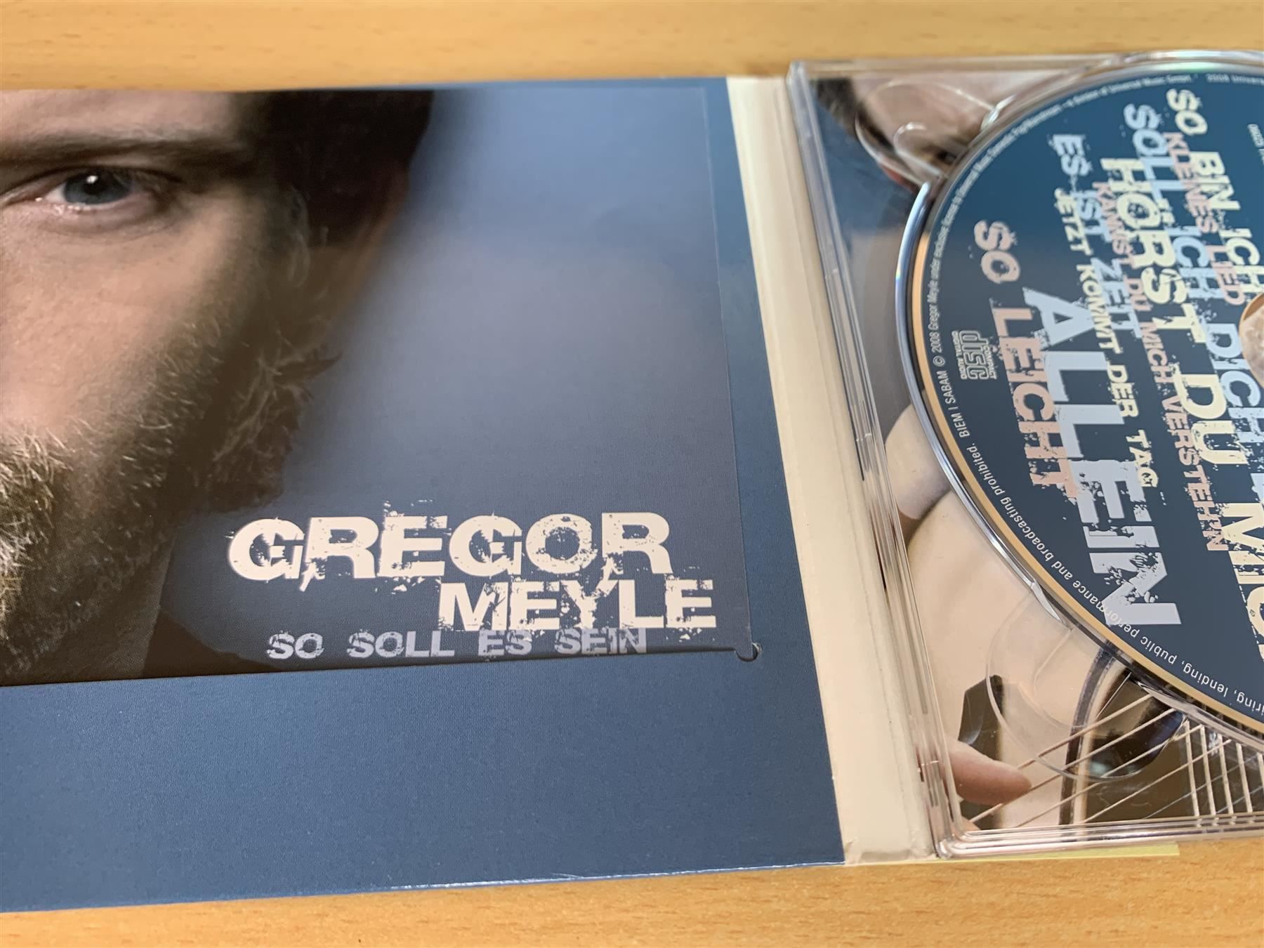 CD: Gregor Meyle – So Soll Es Sein – Usato da Rikon im Tösstal venduto da Alpenmutz 2