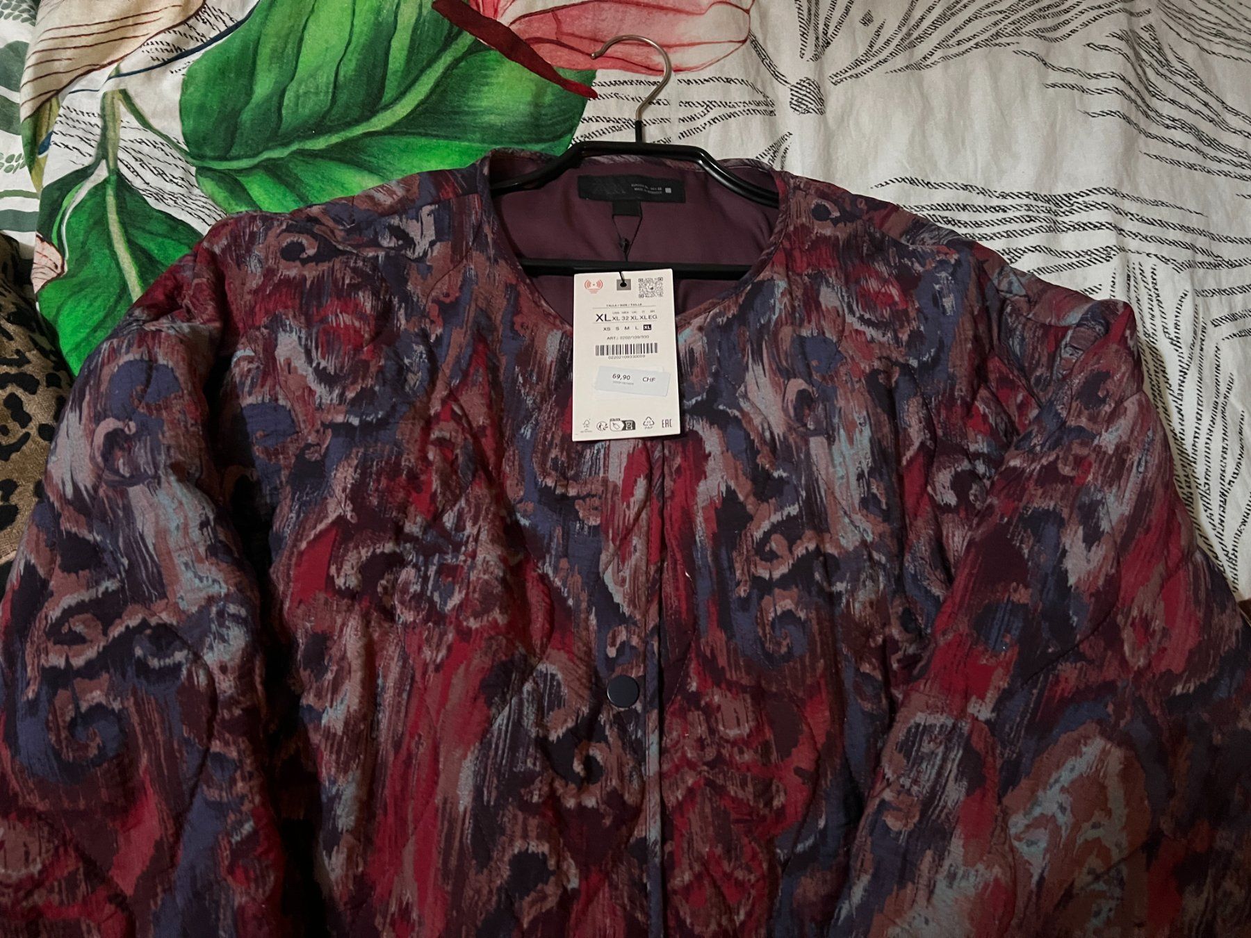 Zara Jacken: Zara Quilted Jacket XL NEW – Neu und originalverpackt aus Monthey von Black-Cockatoo 2