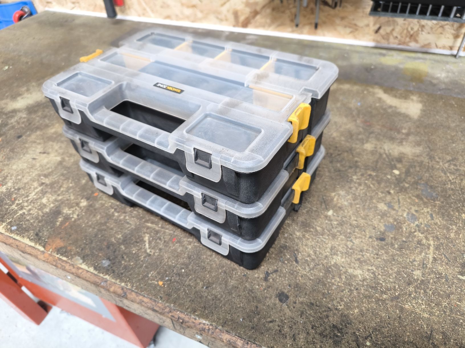 Valigie: Werkzeugkoffer Organizer Sortierkasten System – Usato da Geiss venduto da Fiatagri_power 2