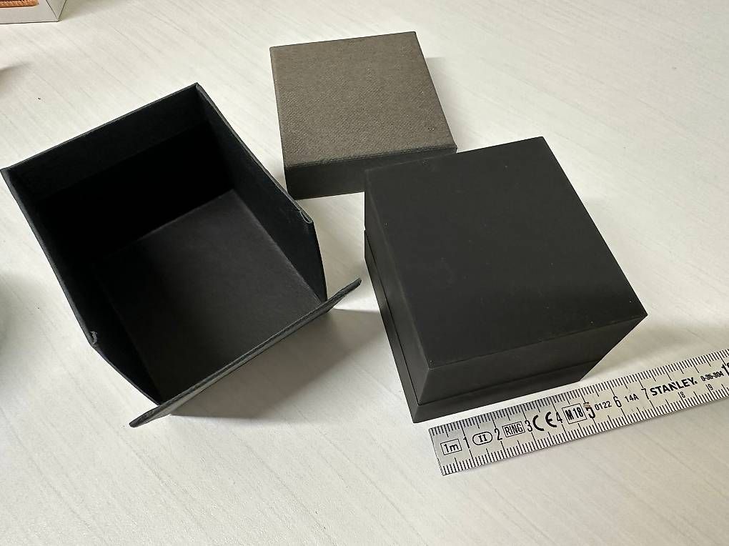 Schmuckkästen: Ringabdeckung Box / écrain pour bague 5x5cm – Gebraucht aus Sonceboz-Sombeval von michael.l 1