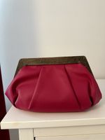 Redcrow Retro-Chic Raspberry Pink Clutch Bag