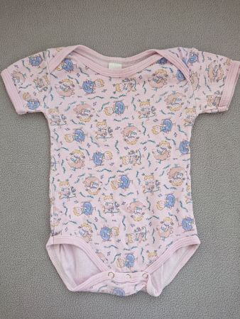 Baby Girl Body Gr. 62/68 Rosa 100% Baumwolle