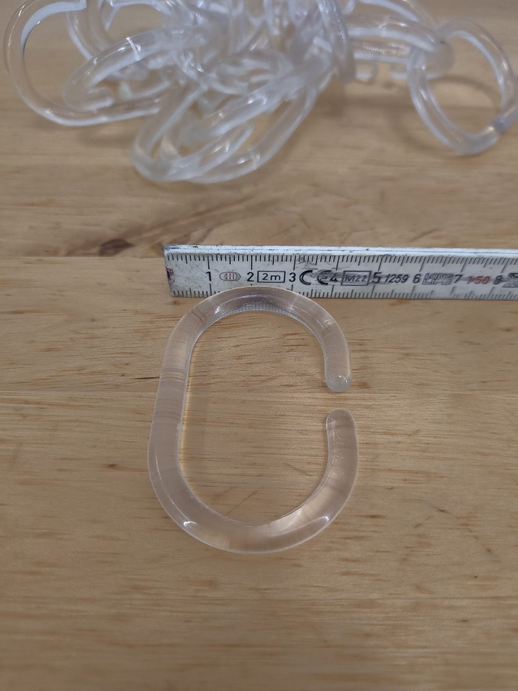 Ikea Ferramenta: Duschvorhang Ringe Kunststoff transparent - 18 Stück – Usato da Emmenbrücke venduto da BlSi 3