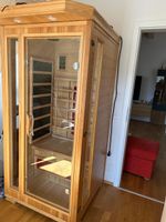 Infrared sauna cabin wood 1 person used condition