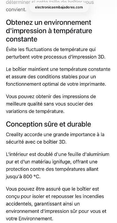 Stampanti 3D: Boîtier pour imprimante 3D – Usato da Bieudron (Nendaz) venduto da tchet99 4