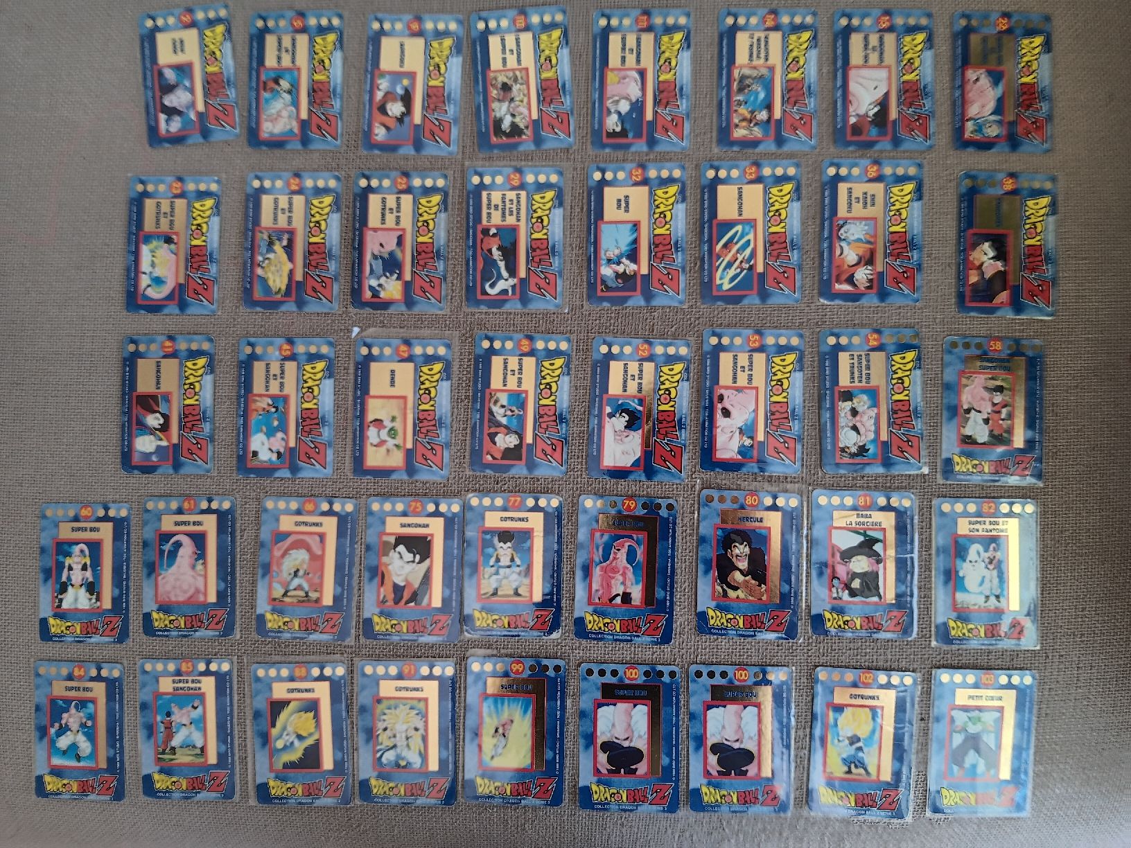 Carte collezionabili: carte dragon ball z – Usato da fribourg venduto da lambertstephane 1