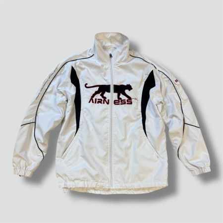 Airness Performance white oversize rain jacket (nike puma)