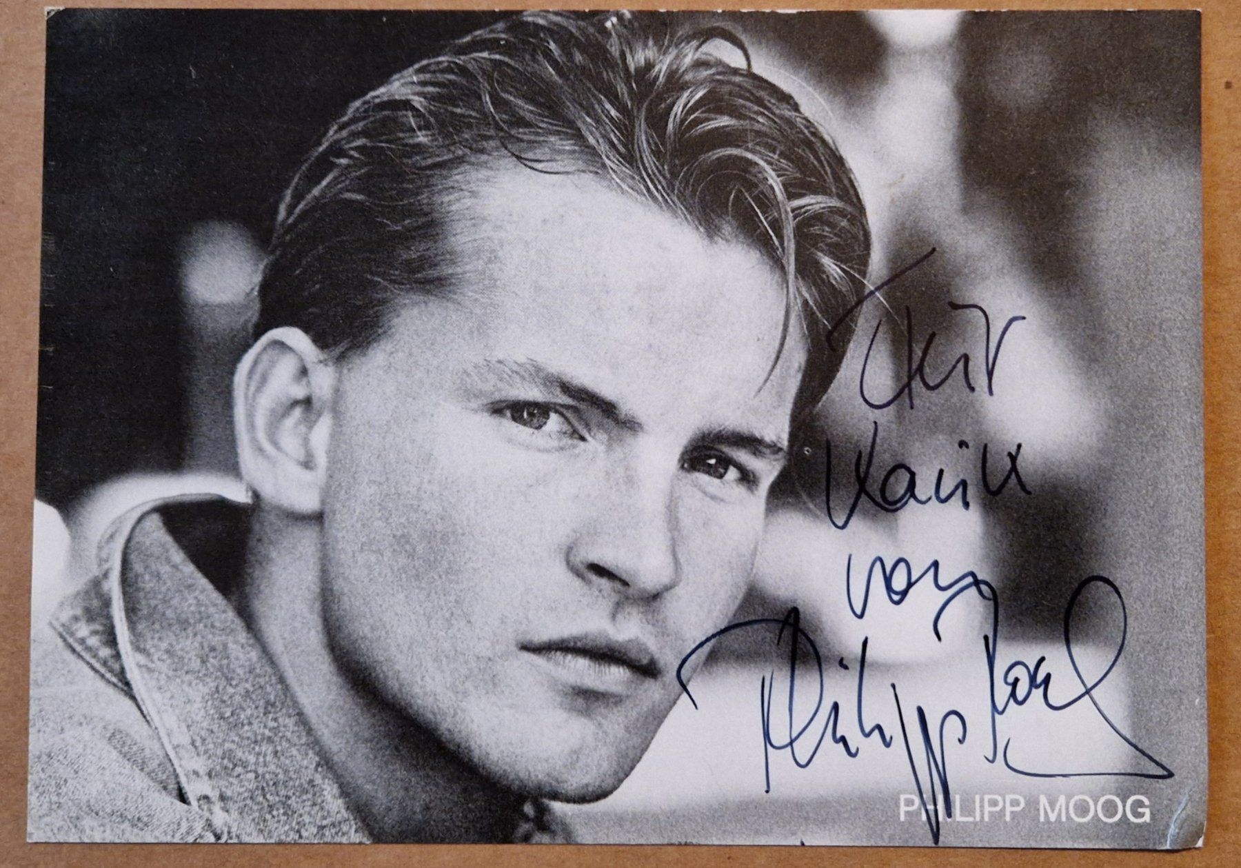 Autographes: Philipp Moog - handsigniert – D'occasion à Menziken par Autogramme