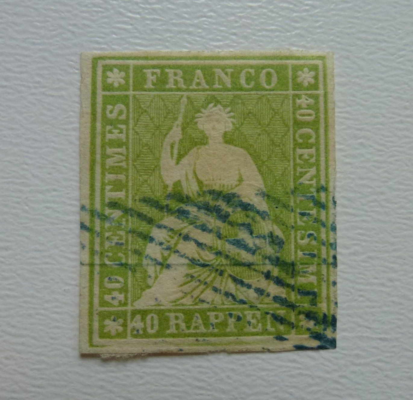 Tous les timbres: Strubel 26A3 - Befund Martin Eichele – D'occasion à Walkringen par Casablanca777